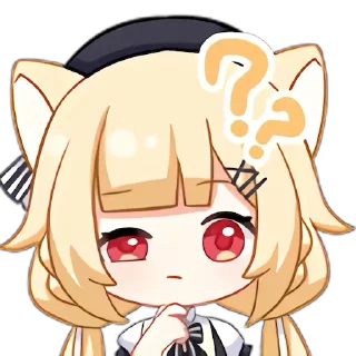 🤔 emoji mayumi Telegram sticker 14 of 35