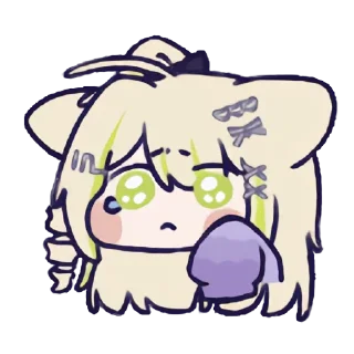 🥺 emoji 勾檀mayumi up主大表情 @BK0717 Telegram sticker 22 of 26