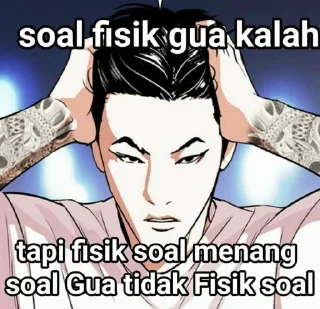 Sticker from lookism