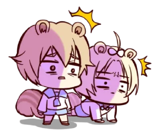 😨 emoji Boy of a squirrel @bistic Telegram sticker 19 of 40