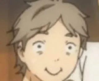 😐 emoji Sugawara senpai Telegram sticker 12 of 33