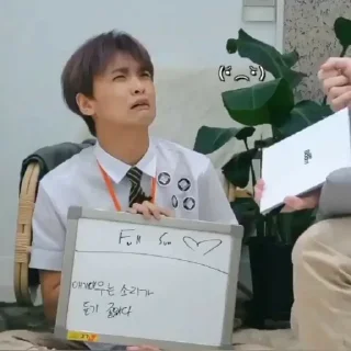 🌚 emoji ⌗ Haechan meme by : @stickernct Telegram sticker 15 of 25