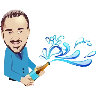 🍾 emoji Evan Telegram sticker 11 of 28