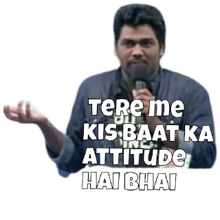 😒 emoji Bollywood Telegram sticker 7 of 120