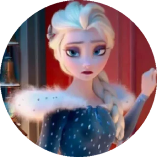Sticker from Elsa Frozen