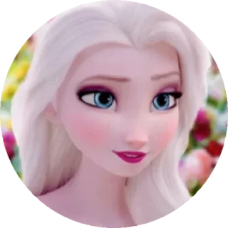 Sticker from Elsa Frozen
