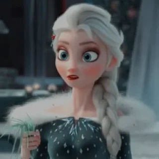 ❄️ emoji Elsa Telegram sticker 12 of 51