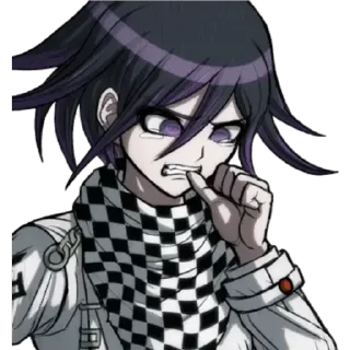 😖 emoji Kokichi Ouma Telegram sticker 6 of 90