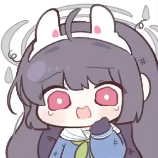 🤭 emoji 晴の贴纸包 Telegram sticker 10 of 120