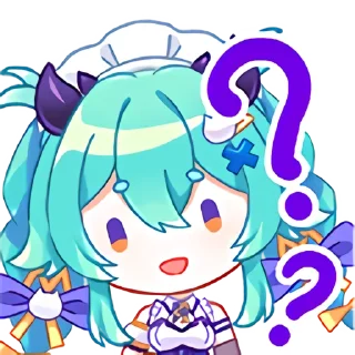 🤔 emoji 猫雷にゃる最高！！！ Telegram sticker 18 of 25