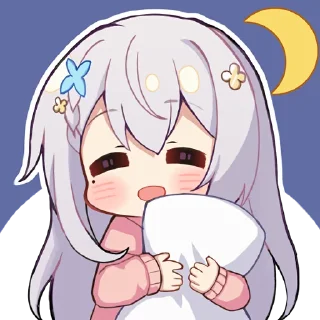 😴 emoji 恋爱绮谭 Telegram sticker 10 of 16