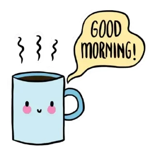 Sticker from Morning