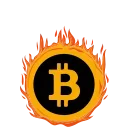 🔥 emoji Bitcoin Burn Telegram sticker 3 of 10