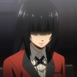 🖤 emoji Yumeko Jabami @AnimStick Telegram sticker 9 of 45
