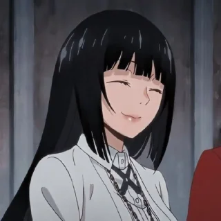 🖤 emoji Yumeko Jabami @AnimStick Telegram sticker 7 of 45