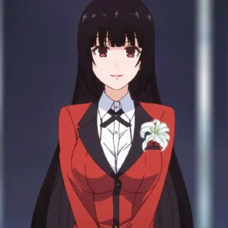 🖤 emoji Yumeko Jabami @AnimStick Telegram sticker 12 of 45