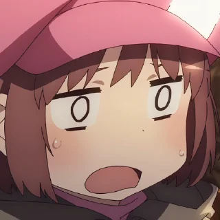 😰 emoji @sticker_freehk SAO_Alternative_Gun_Gale_Online_S2P1 Telegram sticker 11 of 120