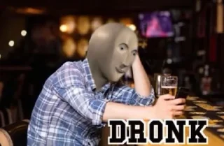 🍺 emoji meme man Telegram sticker 14 of 36