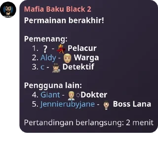❔ emoji MAFIA pack by @QuotLyBot Telegram sticker 9 of 120