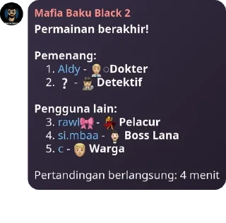👨‍⚕️ emoji MAFIA pack by @QuotLyBot Telegram sticker 6 of 120
