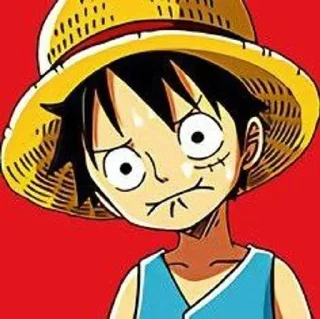 🥺 emoji One Piece Chibi // @Kakarottow Telegram sticker 1 of 26