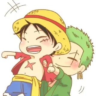 😁 emoji One Piece Chibi // @Kakarottow Telegram sticker 9 of 26