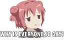 👨‍❤️‍👨 emoji Another anime pack Telegram sticker 22 of 66