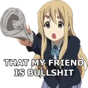 👎 emoji Another anime pack Telegram sticker 19 of 66