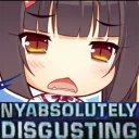 🤢 emoji Another anime pack Telegram sticker 18 of 66