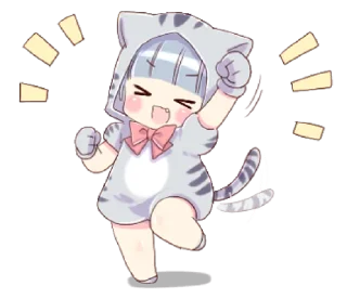 🐱 emoji Preety cat ear boy — @slyhterin Telegram sticker 13 of 41