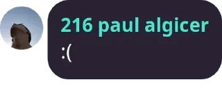 💆 emoji paul setboi Telegram sticker 8 of 25