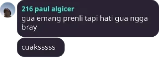 Sticker from paul setboi