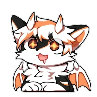 🤩 emoji TR小狼龙 Telegram sticker 12 of 73