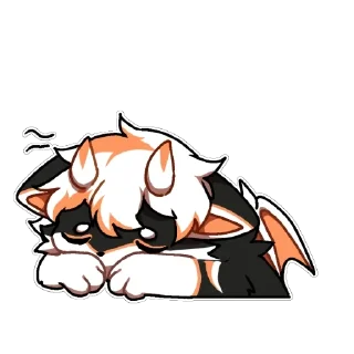 😪 emoji TR小狼龙 Telegram sticker 21 of 73