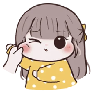 Sticker from Chubby Baby Girl | @cutestickers4you