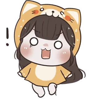 🤯 emoji @waesticker Baby Chubby Girl x Meow Telegram sticker 15 of 41