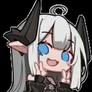 Sticker from 关注b站绘之音谢谢喵。