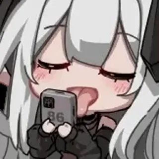 ❤️ emoji 关注b站绘之音谢谢喵。 Telegram sticker 7 of 11