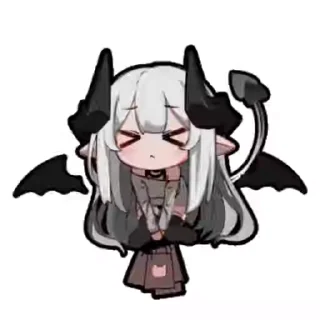 ❤️ emoji 关注b站绘之音谢谢喵。 Telegram sticker 10 of 11