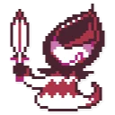 ♦ emoji Deltarune Sprites Telegram sticker 19 of 86