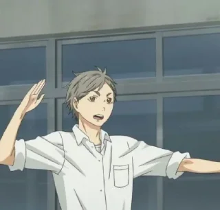 🖱 emoji ✎sugawara koushi - @noyamoods Telegram sticker 21 of 74