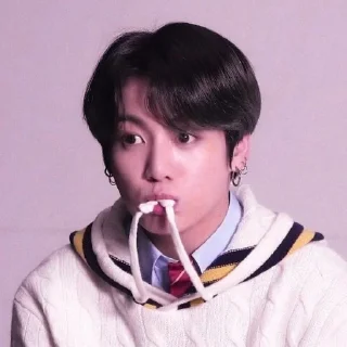 Sticker from .・JUNGKOOK VER SOFT・. @SUNXFLOWERSS