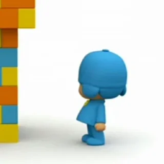 😐 emoji pocoyo Telegram sticker 12 of 38