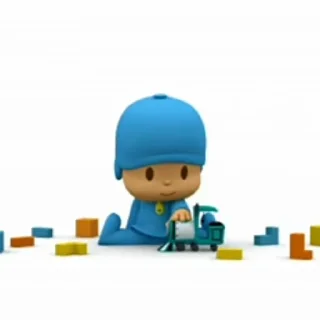 Sticker from pocoyo