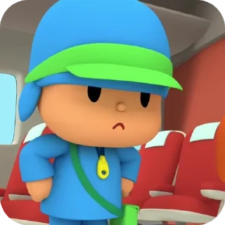 🪑 emoji pocoyo Telegram sticker 12 of 65