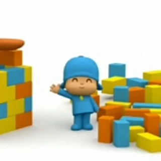 👋 emoji pocoyo Telegram sticker 8 of 38