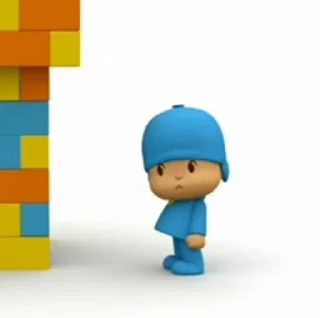 😟 emoji pocoyo Telegram sticker 13 of 38