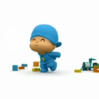 Sticker from pocoyo