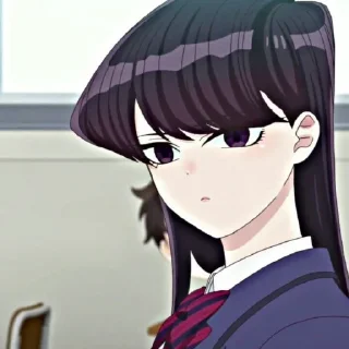 🐾 emoji Komi Shouko ◍⃘  @comyushou Telegram sticker 18 of 40