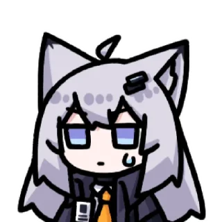 😓 emoji 绫风风 @zhaxia_cn Telegram sticker 9 of 16